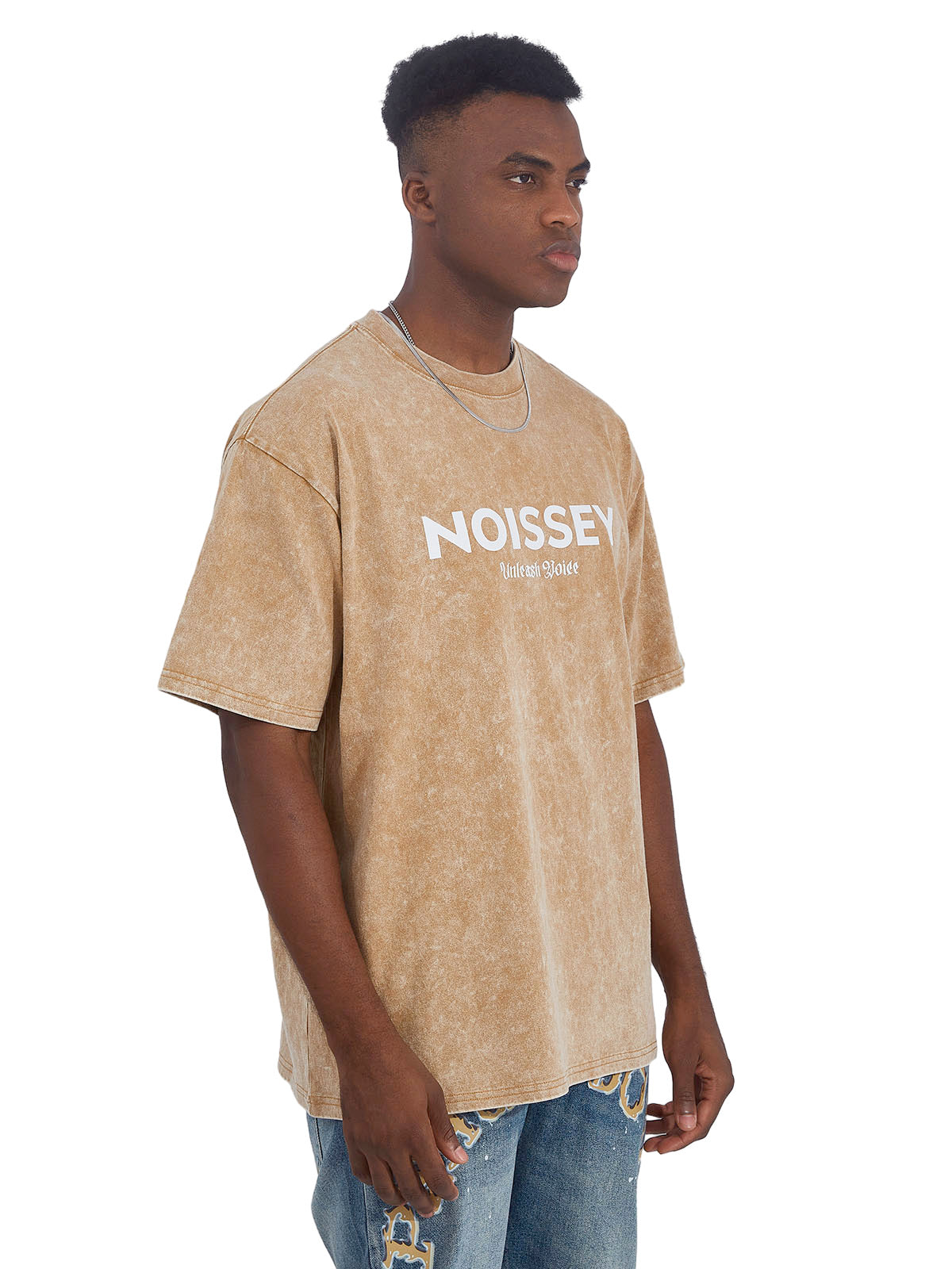 UNLEASH VOICE© VINTAGE BROWN T-SHIRT