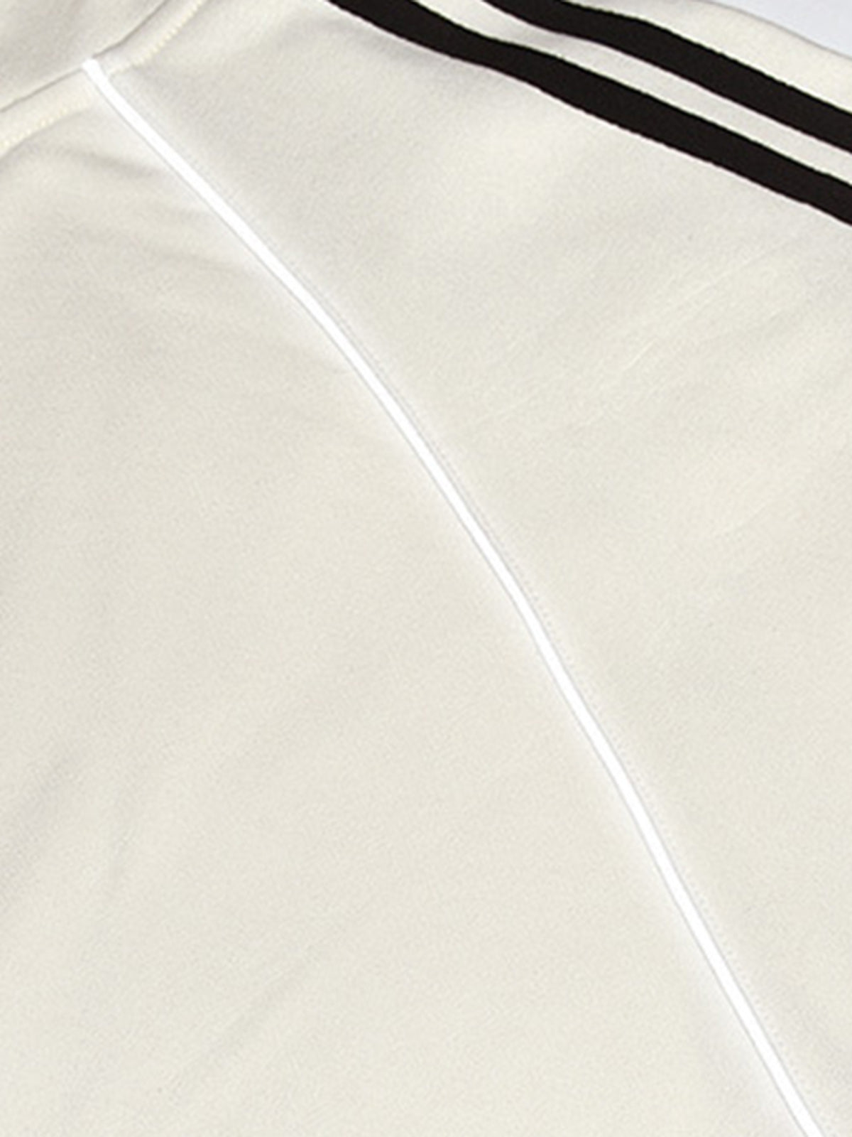 Reflective Stripe Raglan-Sleeve Open-Front Hoodie