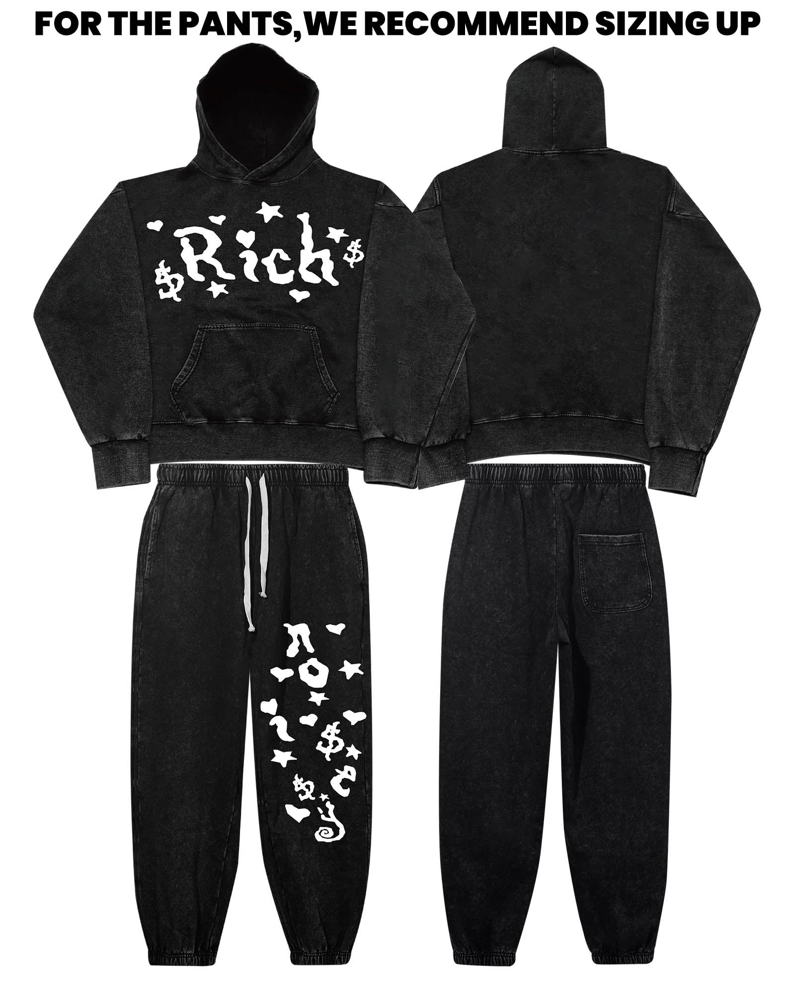 Rich Noissey Slogan Hoodie