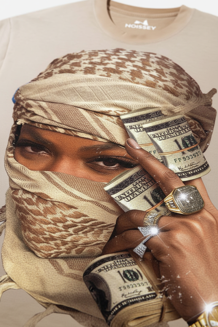 袖口到图案细节