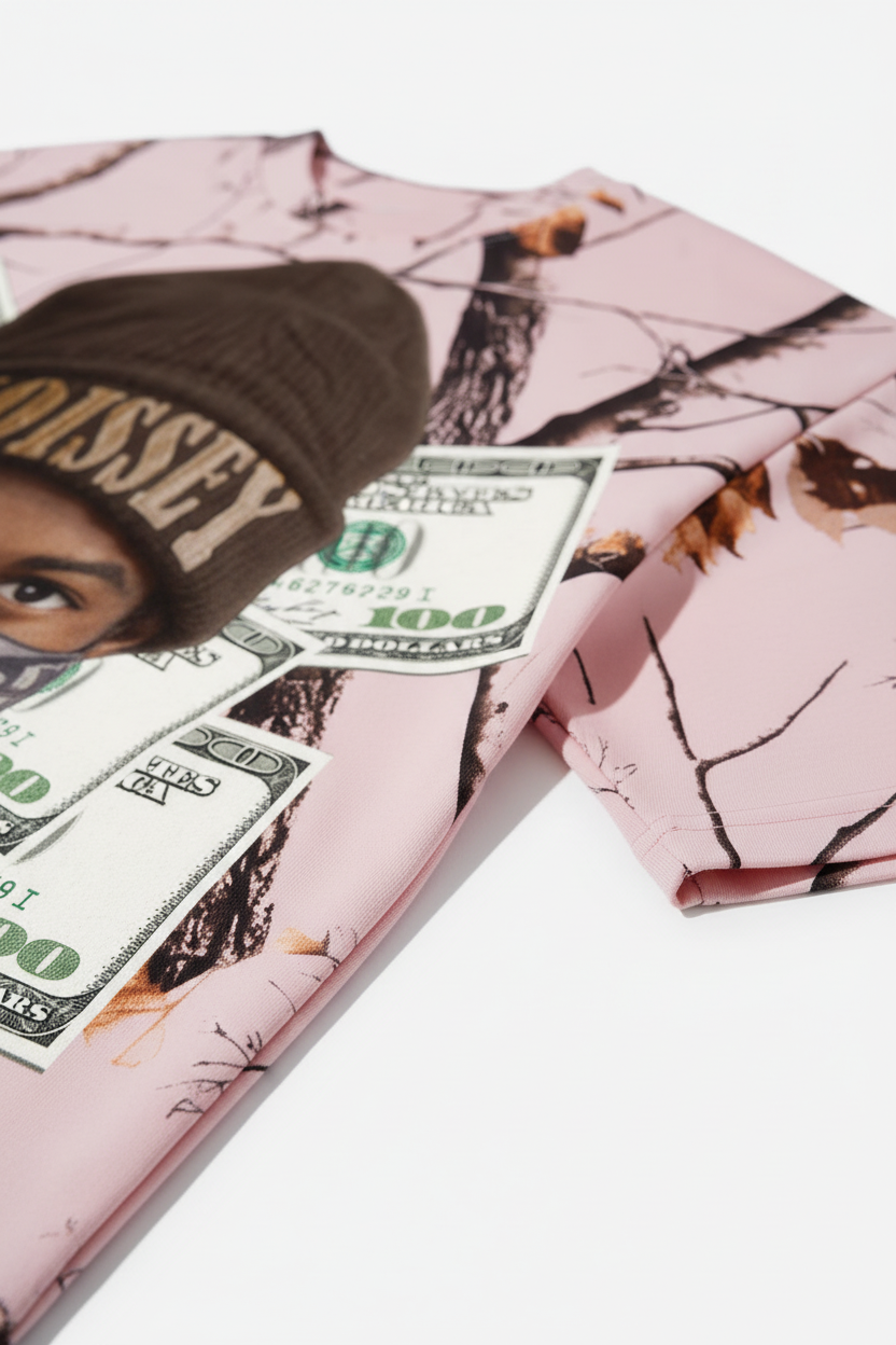 袖口到图案细节