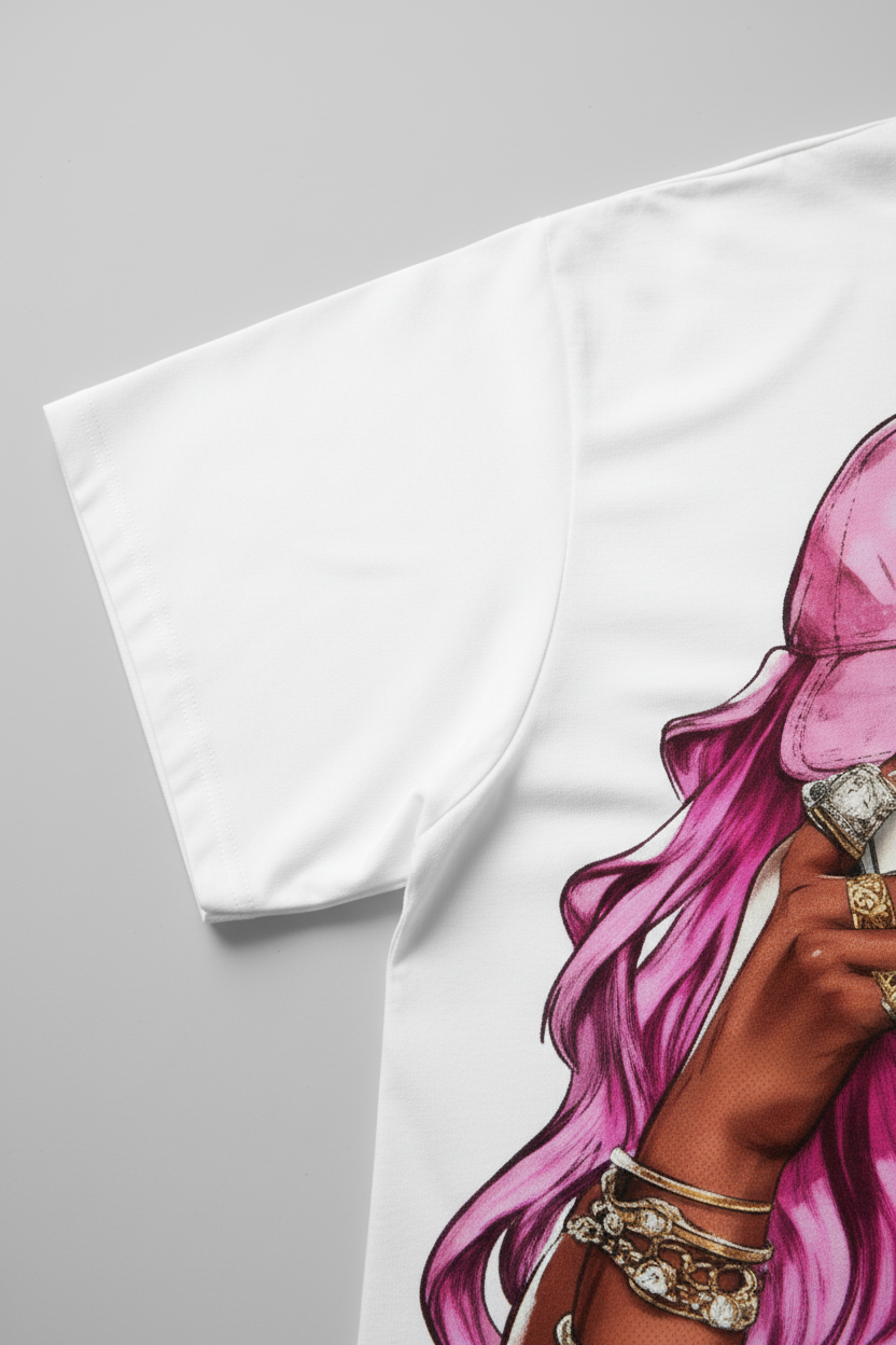 袖口细节特写图