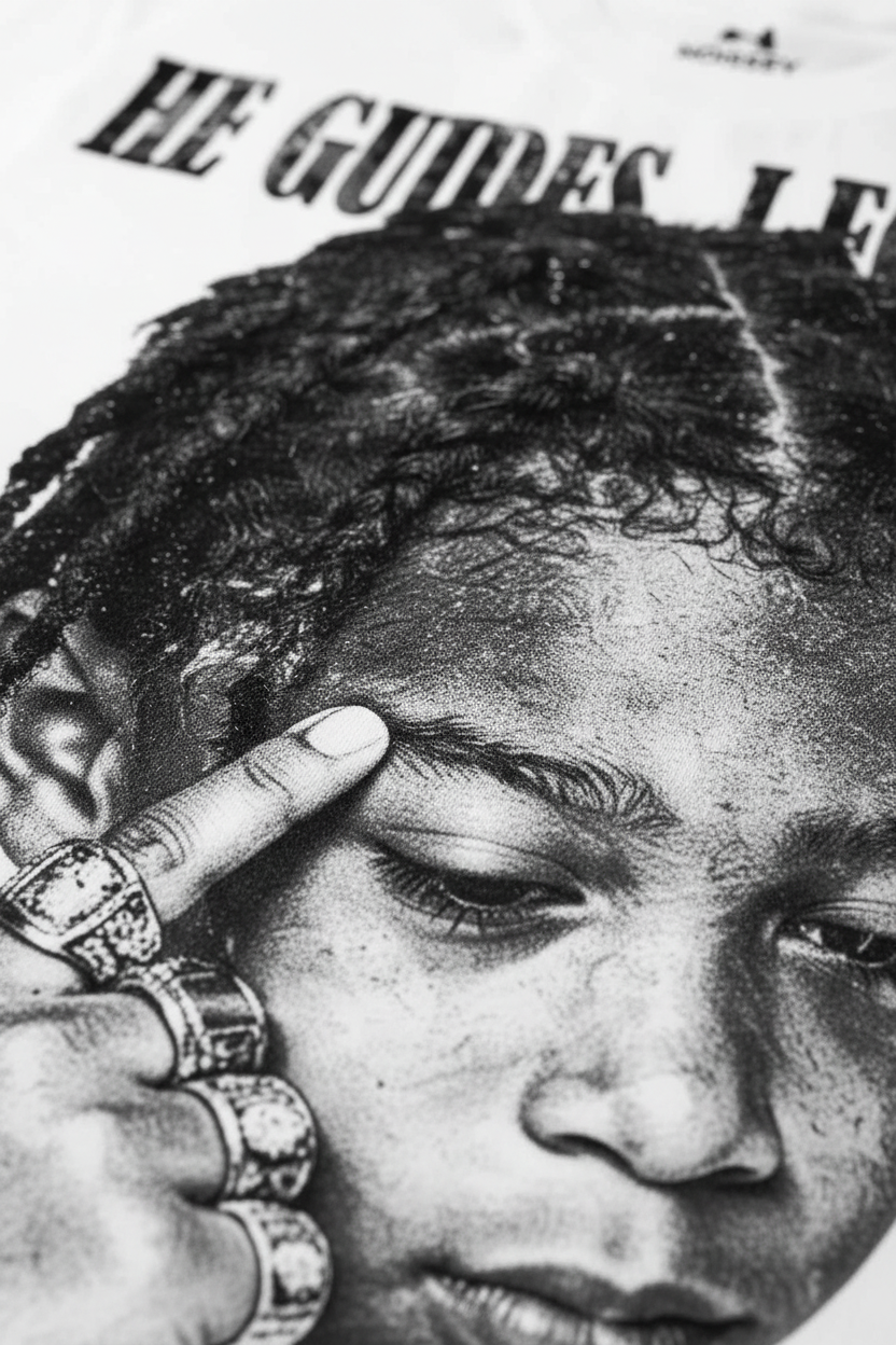 印花大图案特写