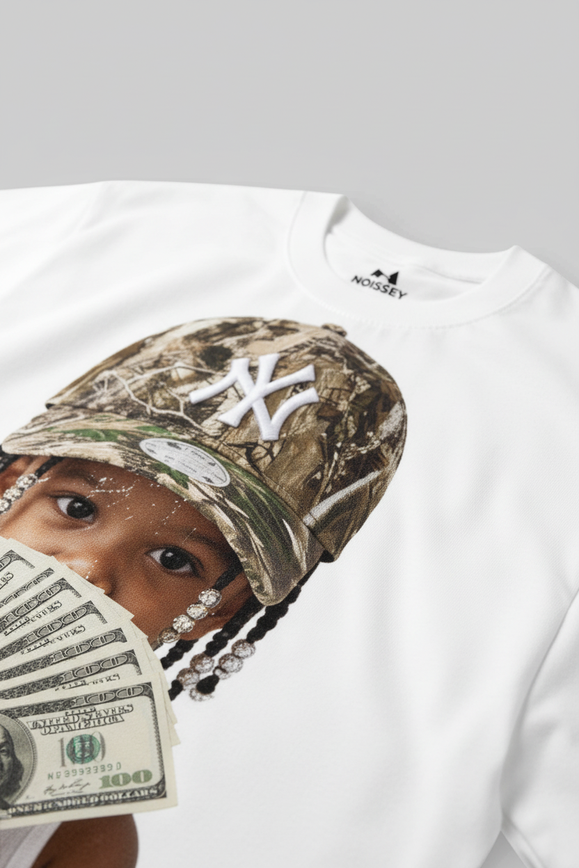 印花上半部分细节