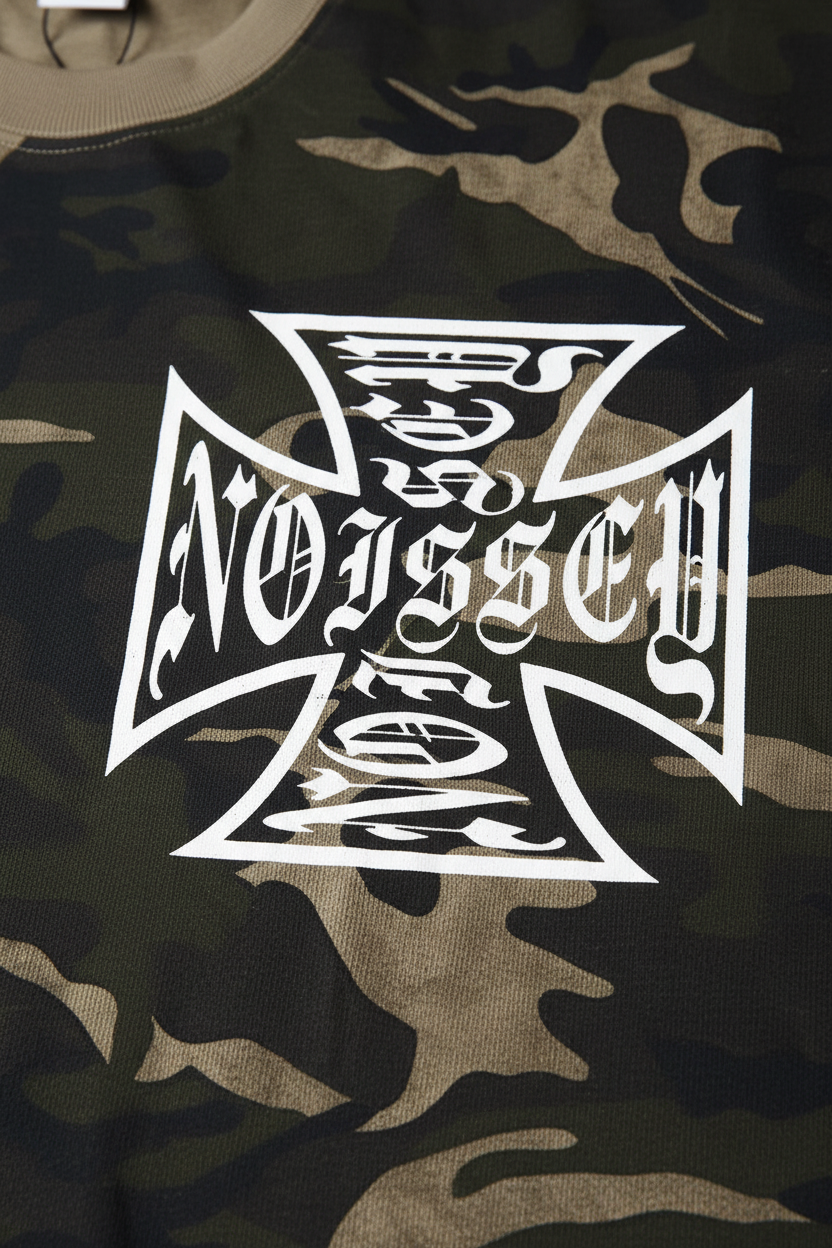 印花大图案特写