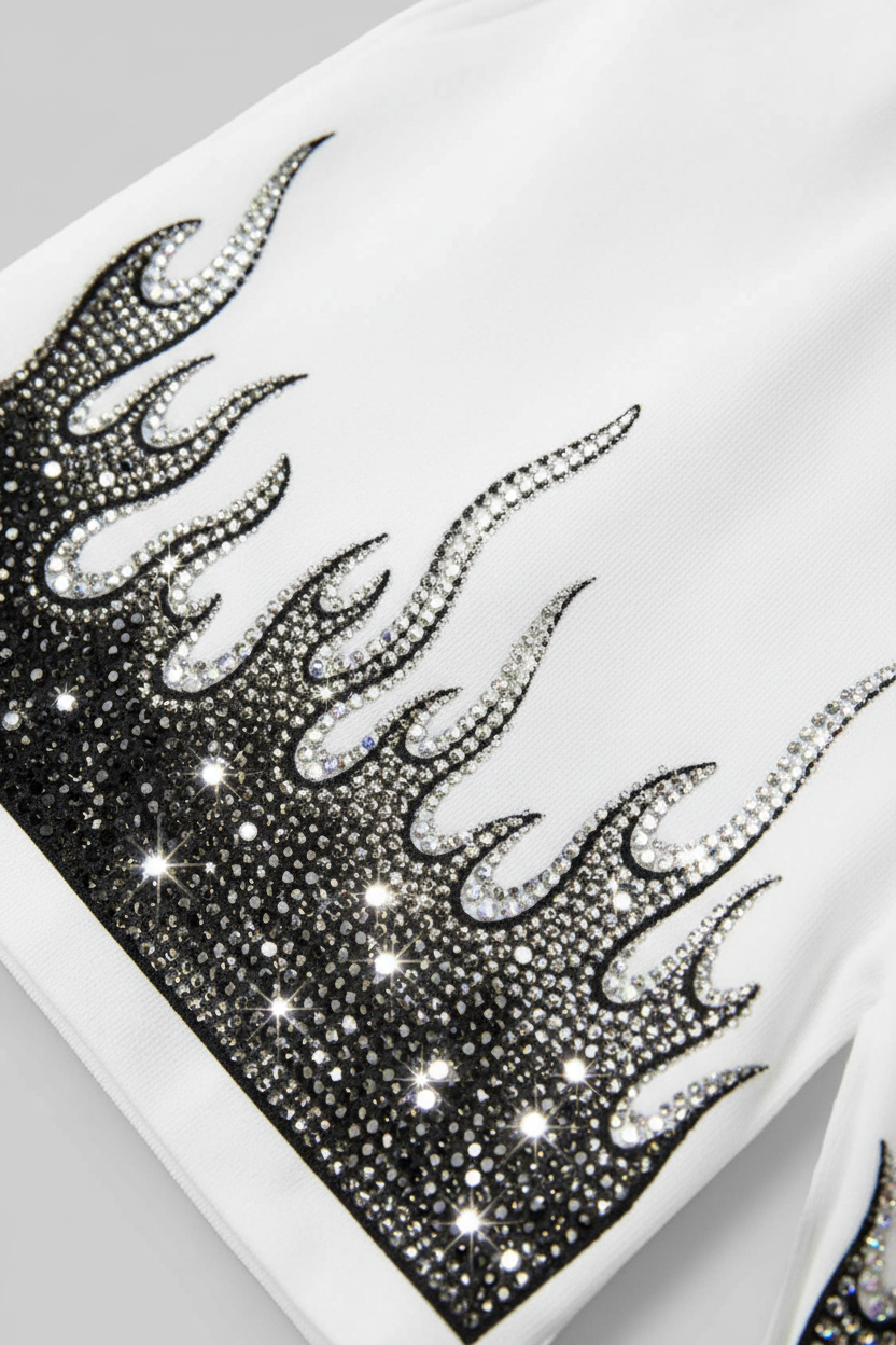 印花大图案特写