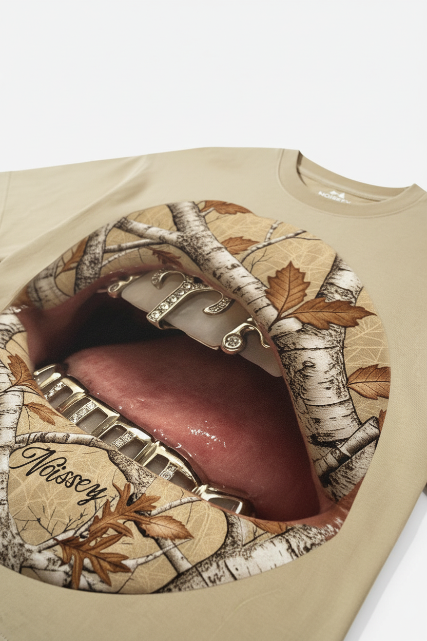 主印花图案细节