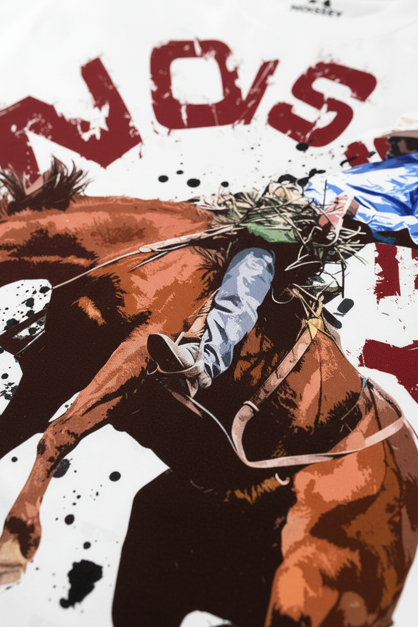 印花大图案特写