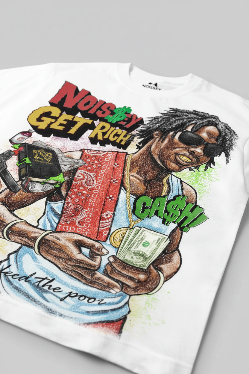 印花大图案细节