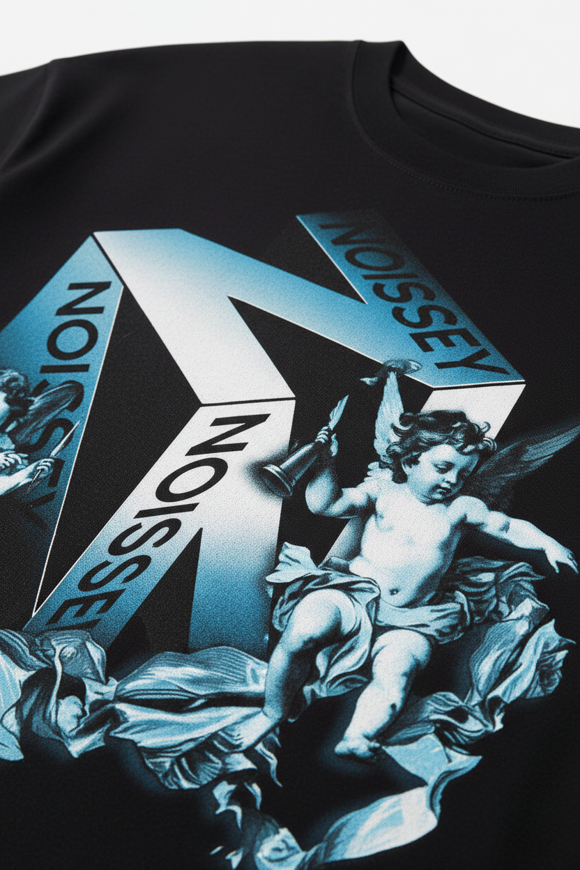 印花大图案细节