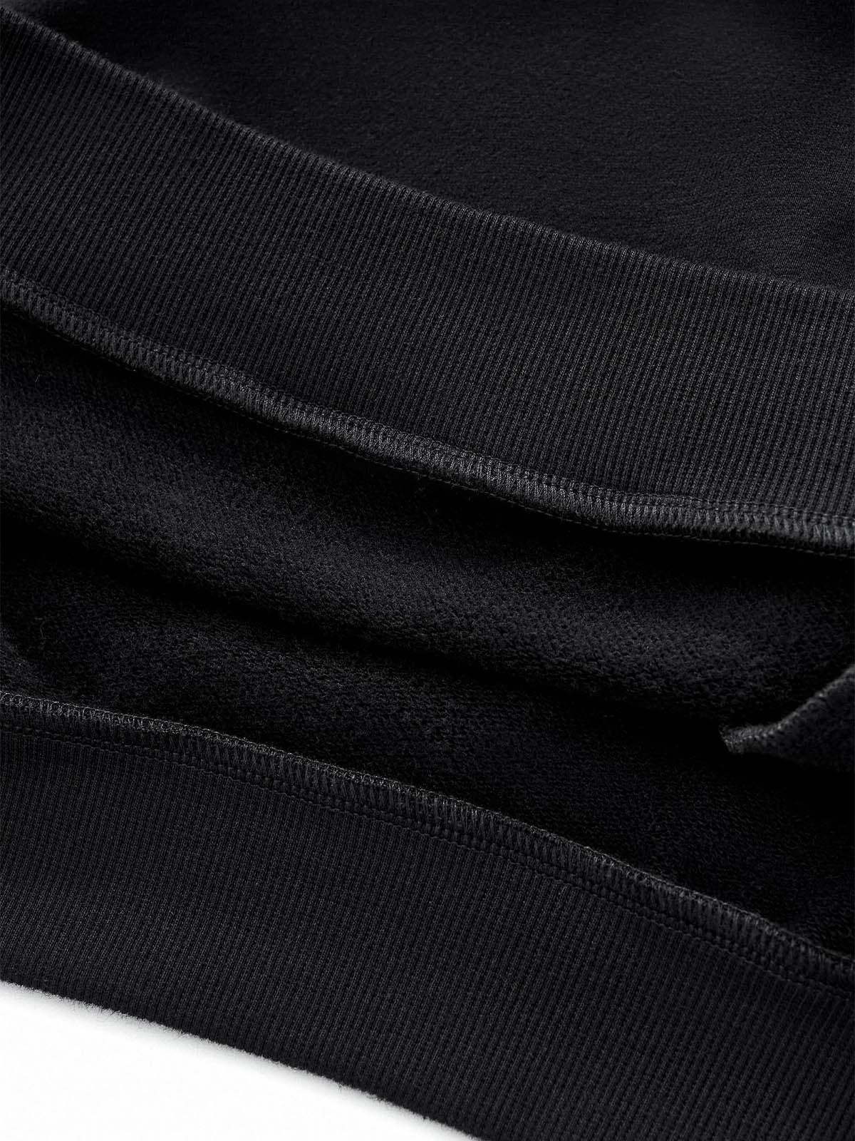 Color-block Striped Hooded Sweatshirt