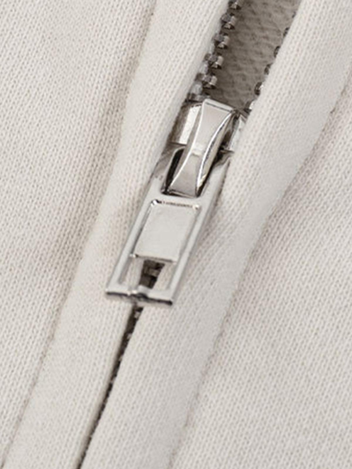 Reflective Stripe Raglan-Sleeve Open-Front Hoodie