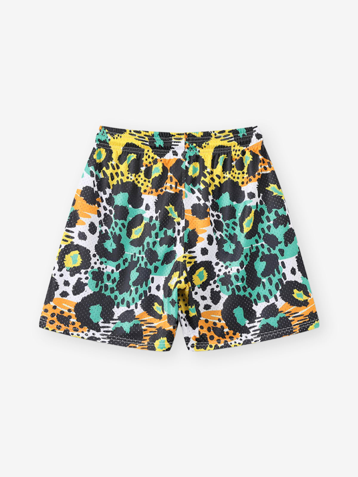 BOUNCE BACK© leopard-print double-layer quick-drying shorts