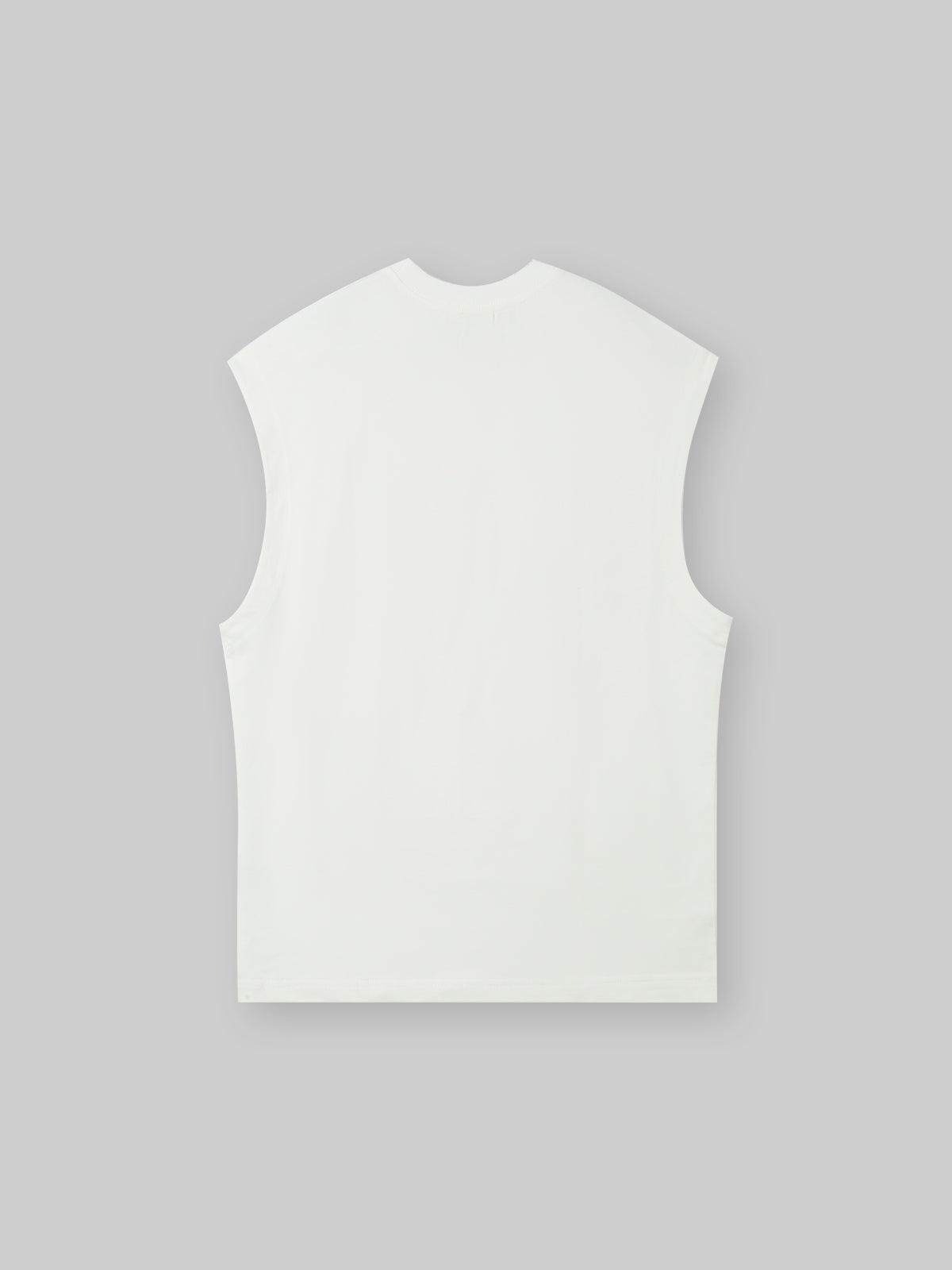 NOISSEY Diamond Nail &amp; Bracelet Hand Gesture Graphic Tank Top - Pure White