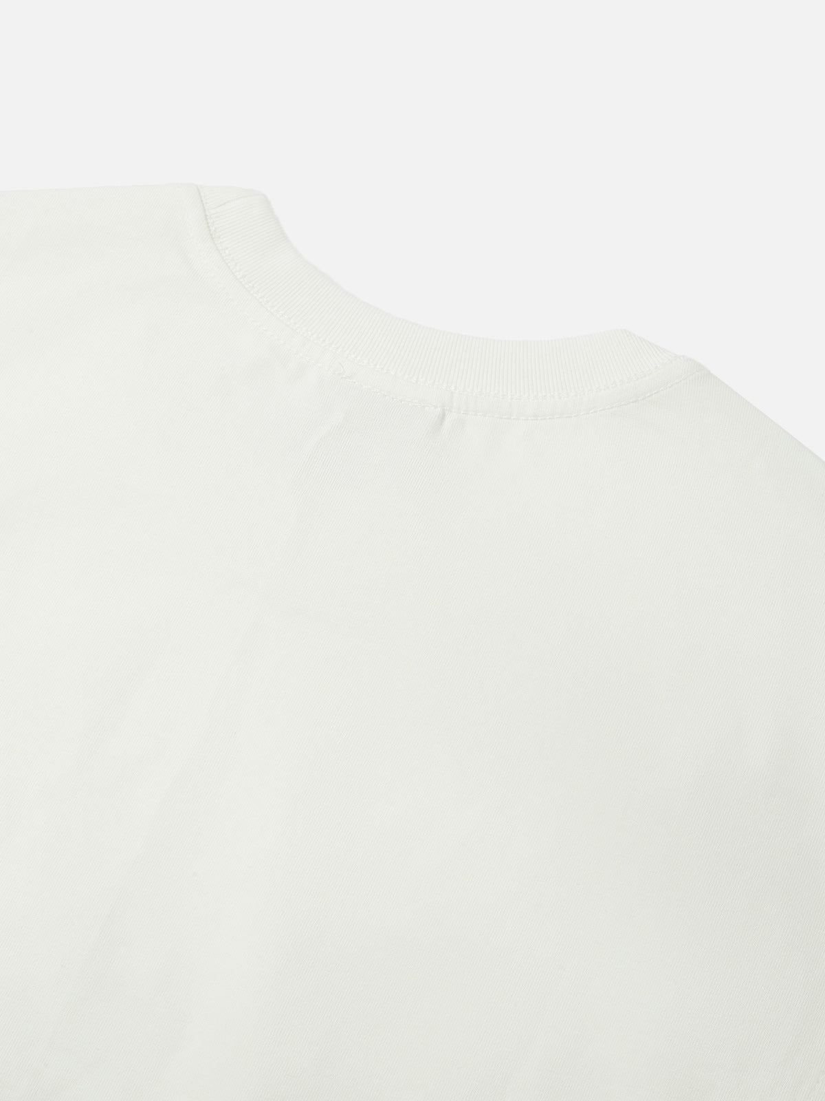NOISSEY "Eternal Flame" Blue Fire Cross & Rosary Graphic Sleeveless Tank - Cream White