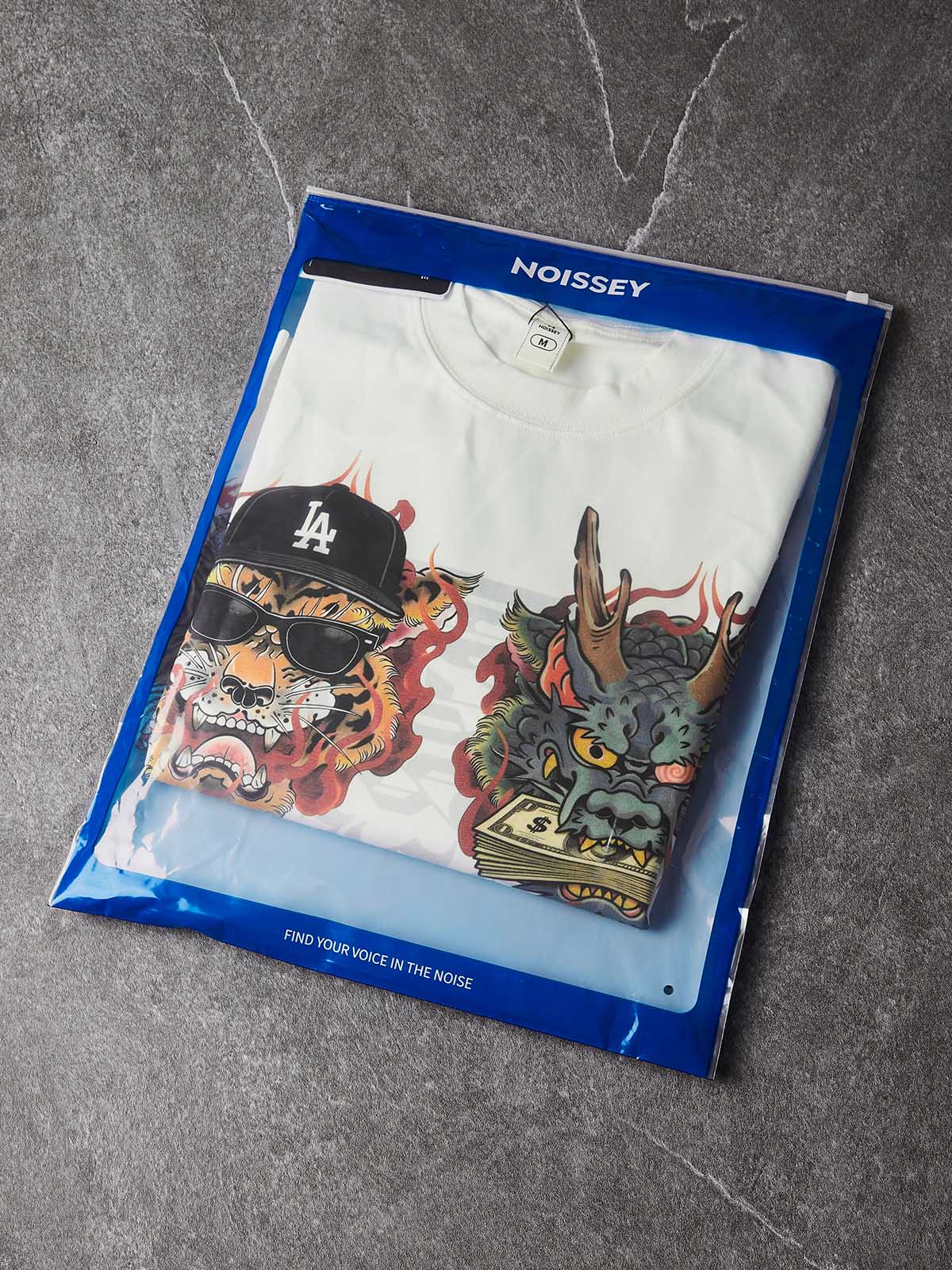 NOISSEY "Tattoo Beast Masters" Sweatshirt - Oversized Heavyweight Graphic Crewneck