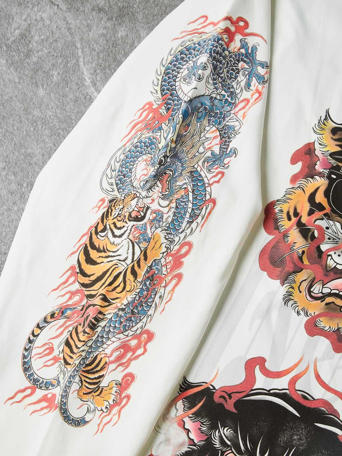 NOISSEY "Tattoo Beast Masters" Sweatshirt - Oversized Heavyweight Graphic Crewneck