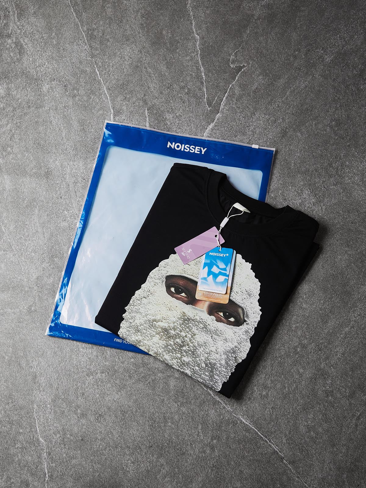 NOISSEY Pearl Balaclava Print Tank Top