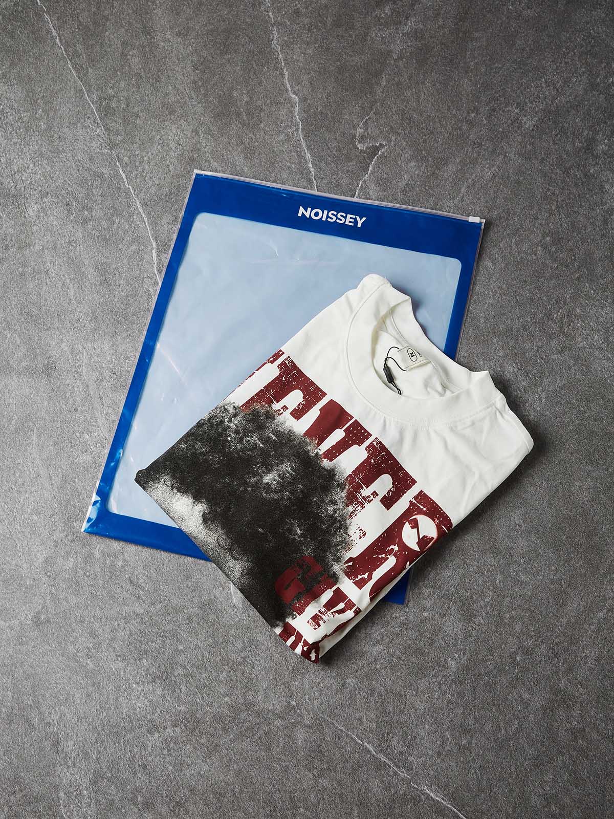 NOISSEY "Never Give Up" Boxing Portrait Cooling Boxy Tee