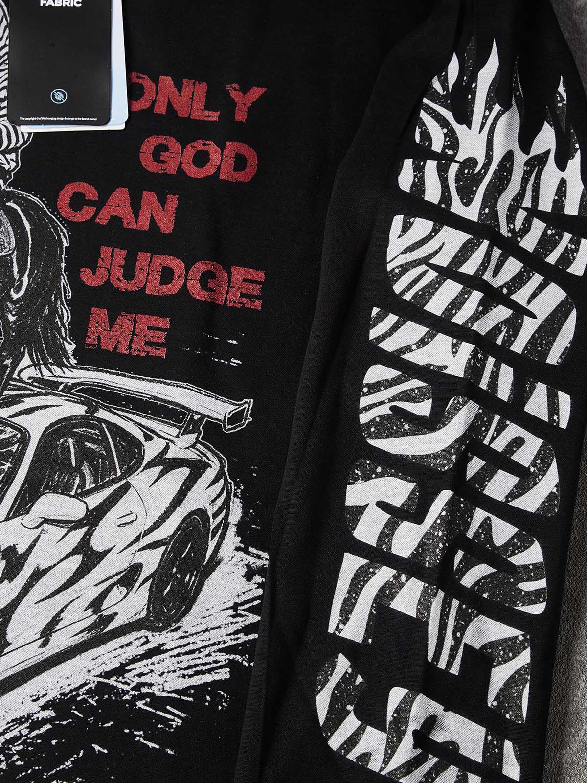 NOISSEY "Risk Takers" Black Long-Sleeve - Zebra Graffiti Tee