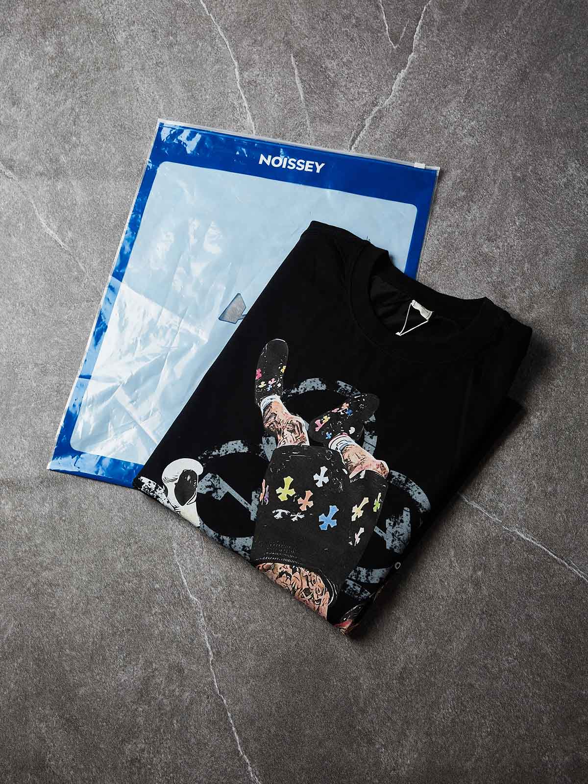 NOISSEY Chrome KO! Champion Print Tank Top