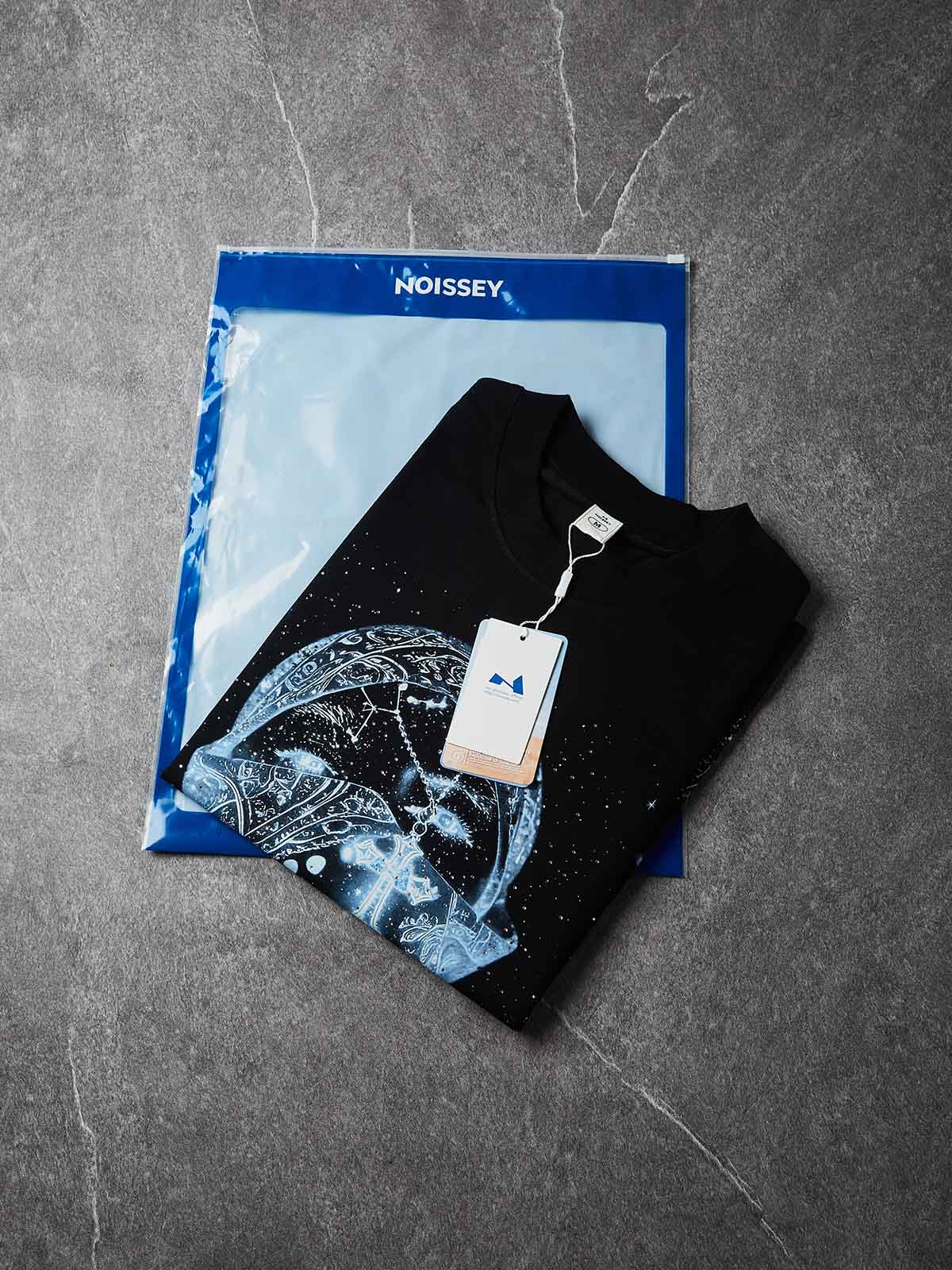 NOISSEY "Dreams are my Reality" Graphic Tee - Heavyweight Jet Black
