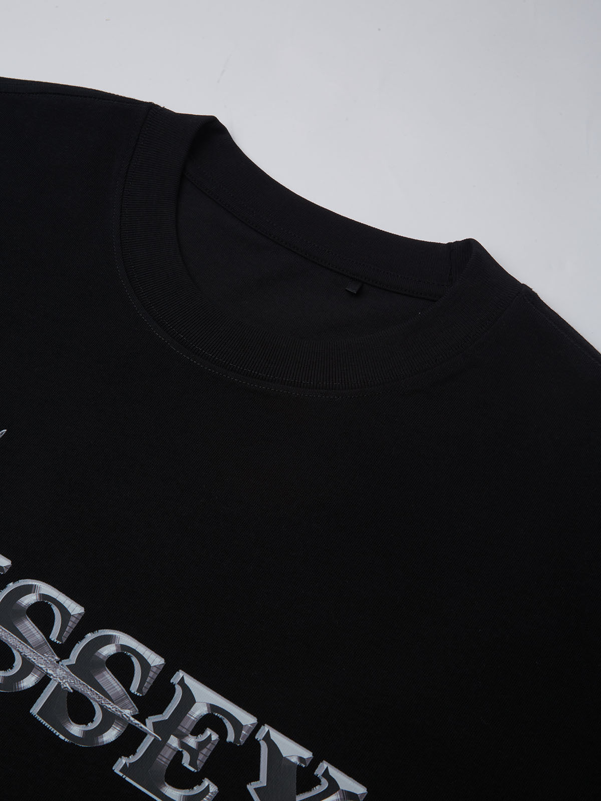 CONTROL &amp; URTEIL© DAGGER SCHWARZES T-SHIRT 