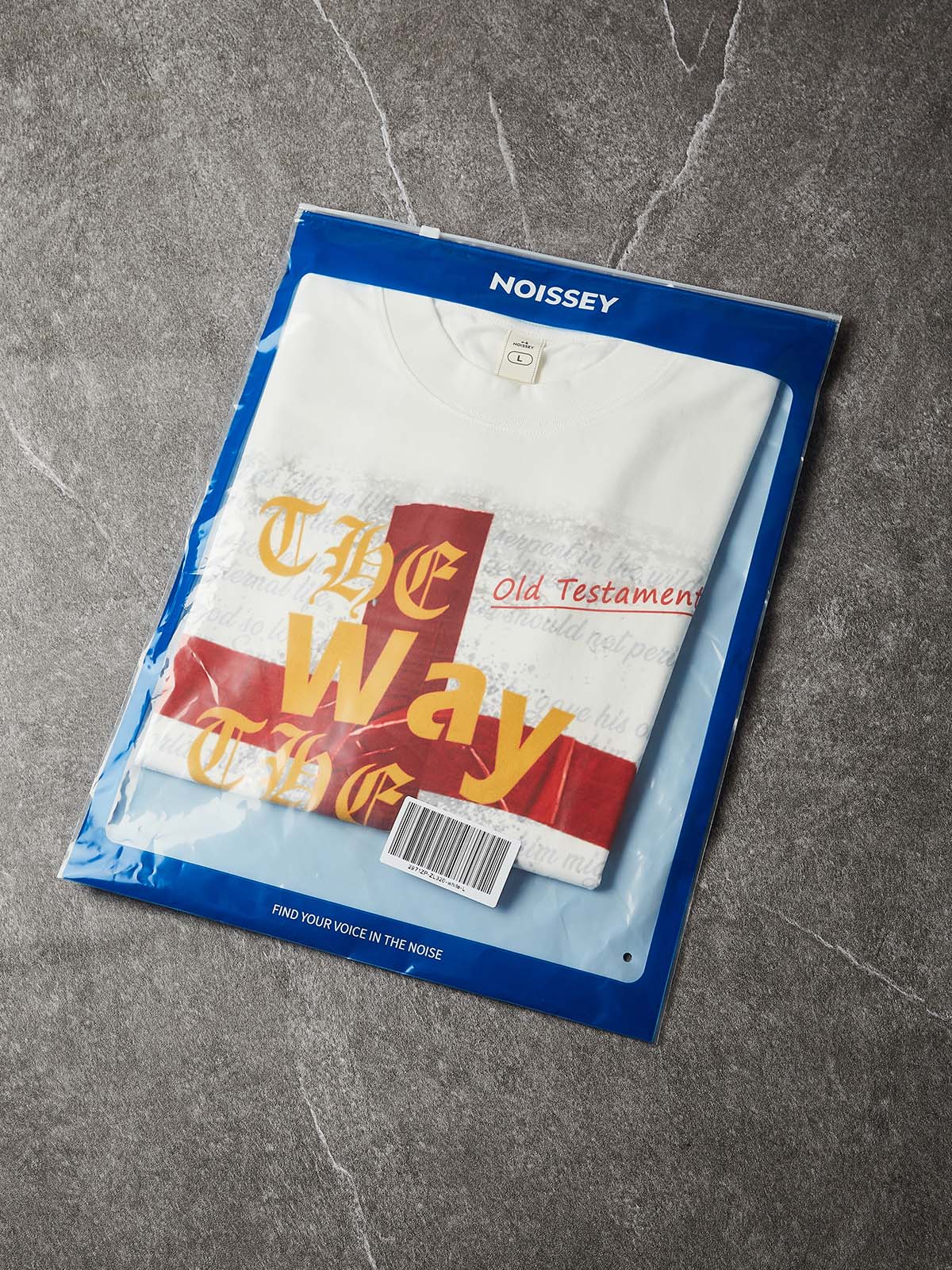 NOISSEY "The Way, The Truth, The Life" Graphic Tee - Heavyweight Studio White