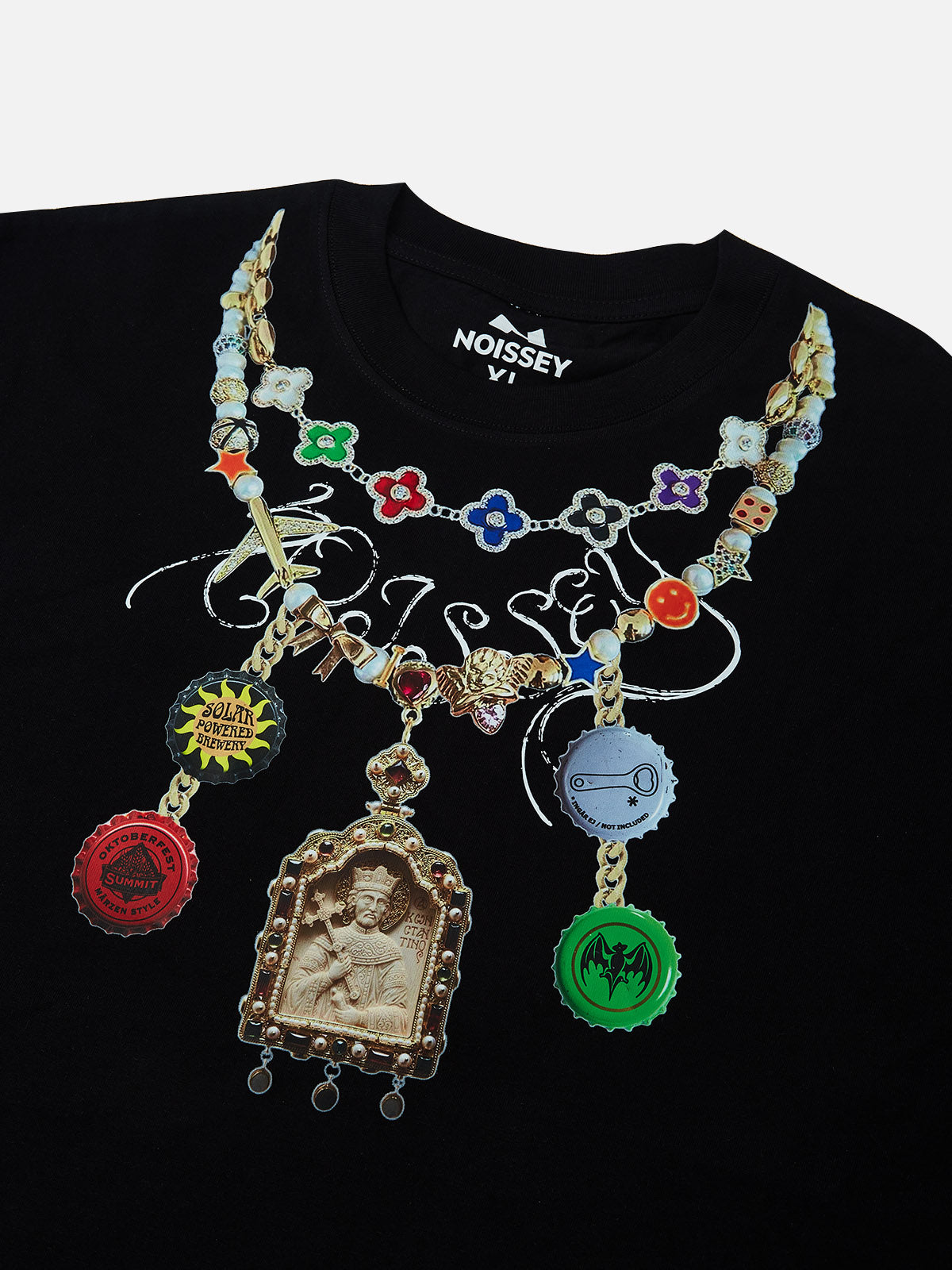 Noissey Original Necklace Graphic Print T-shirt