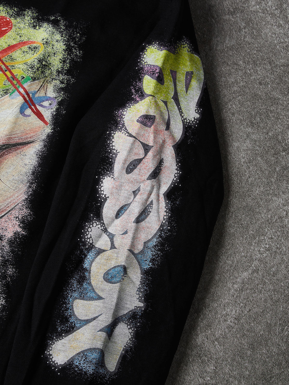 NOISSEY Langarm-Sweatshirt mit Glücksrad und Frauenporträt mit Dollar-Motiv – zwei Farben