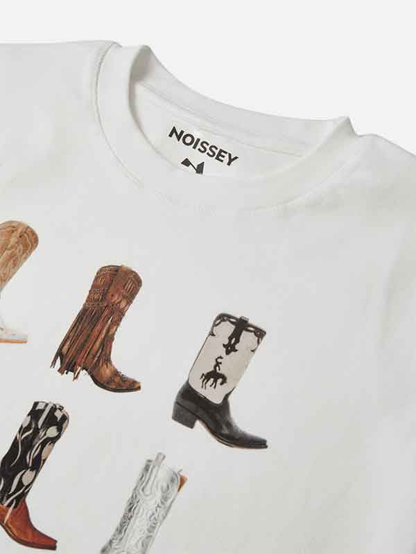 Versatile Cowboy-printed Baby Tee