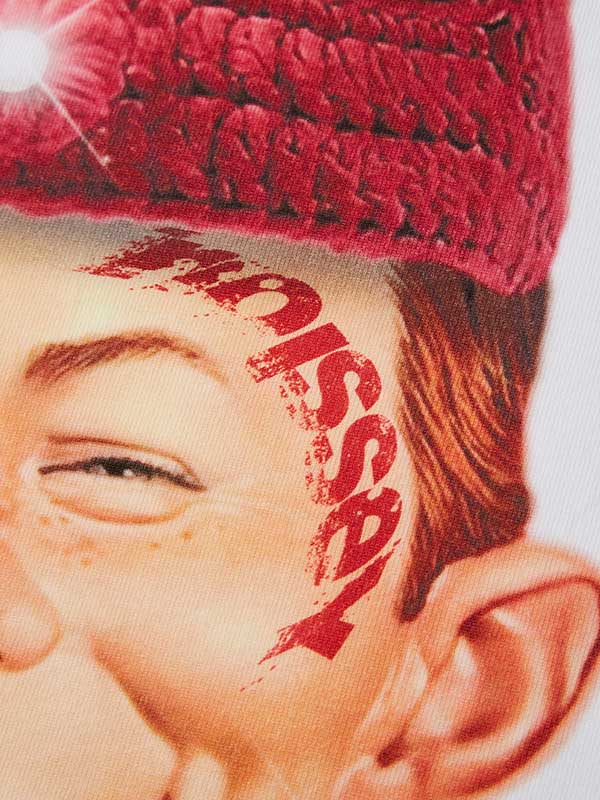 Bonnet en tricot Alfred E. Neuman T-shirt à imprimé graphique