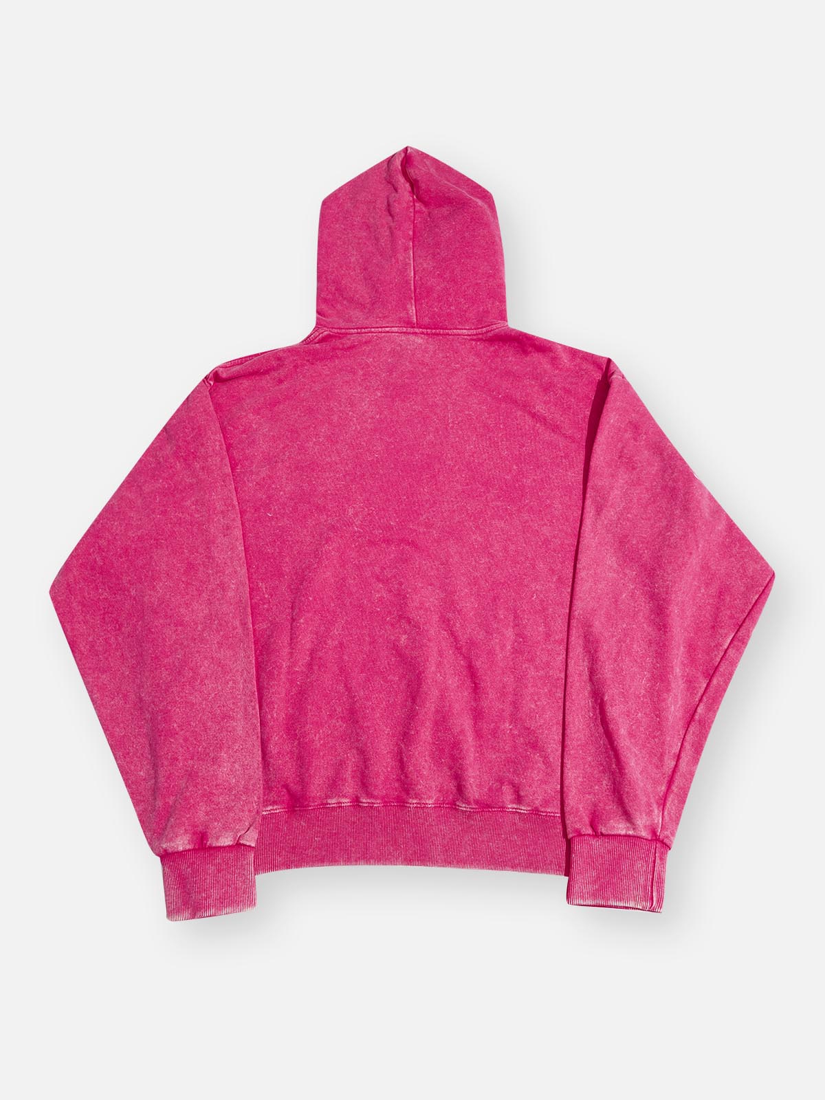 Finger Diamond Ice Cream Pink Wash Print 350g Hoodie