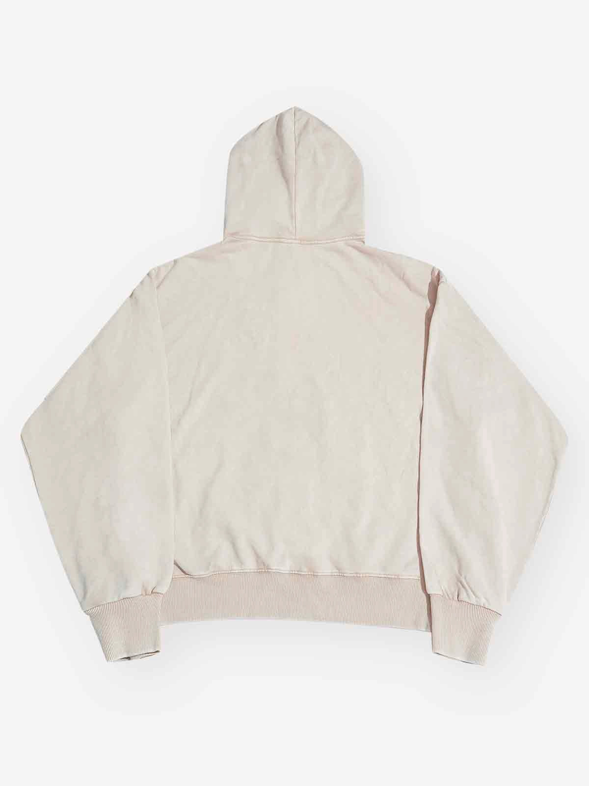 Crystal Diamond Cross 350g Shell-Colored Hoodie