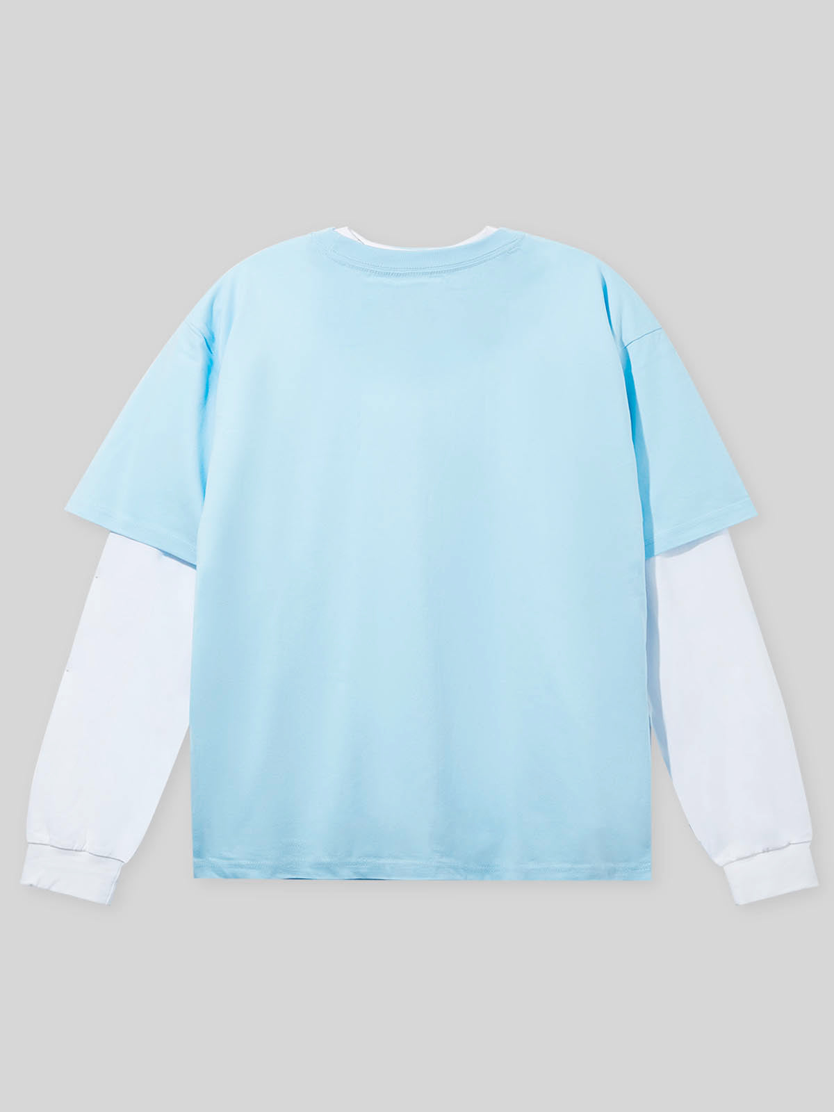 Newmine Boys’ Print Light Blue Long Sleeve Set