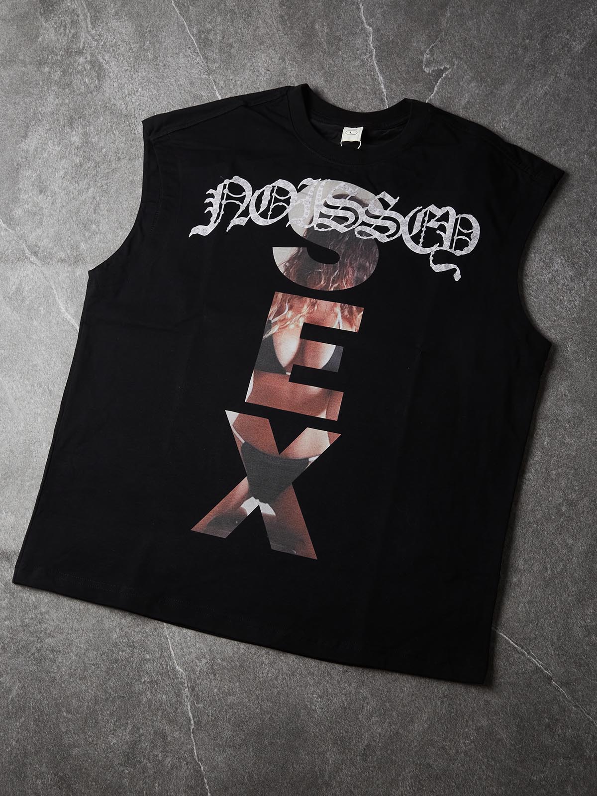 SEX Diamond Print Tank Top