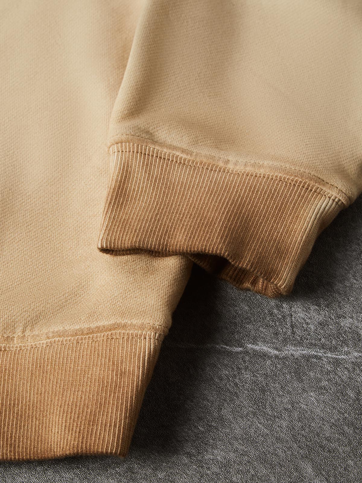 NOISSEY Gods Child Vintage Quarter-Zip Sweatshirt - Streetwear Pullover