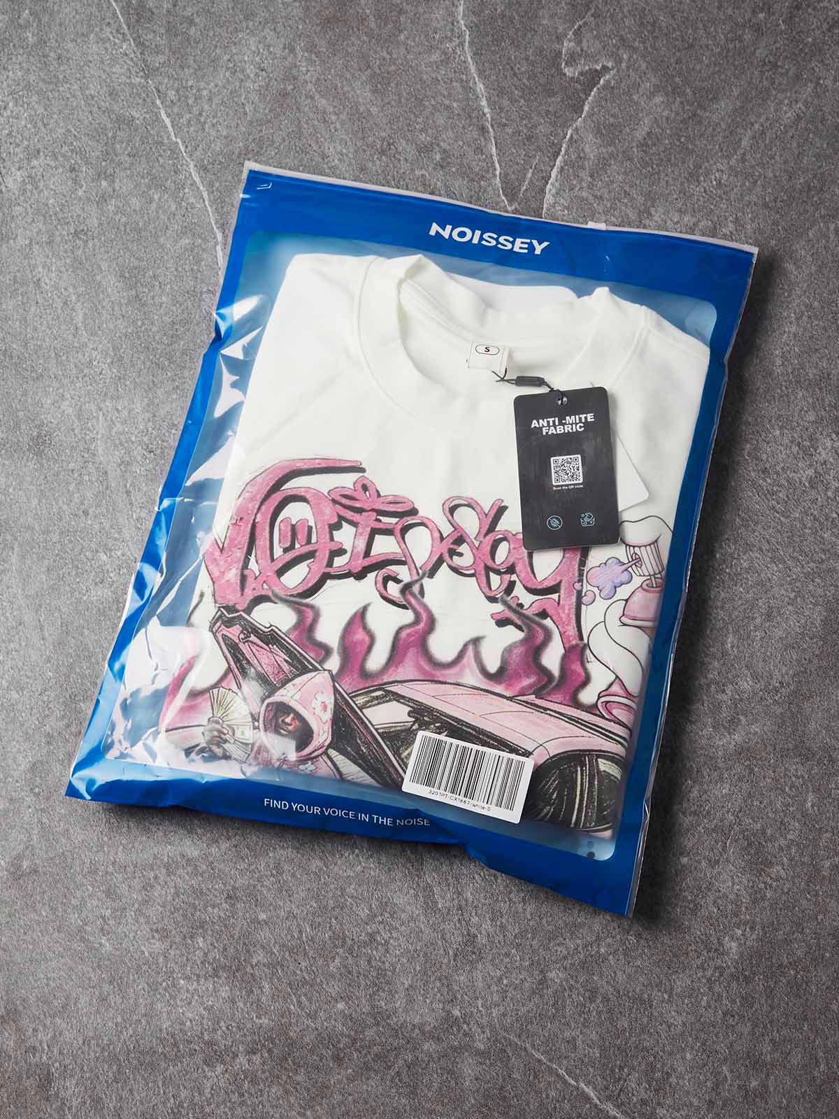 NOISSY Speeding Isn’t For Everyone Long Sleeve-White