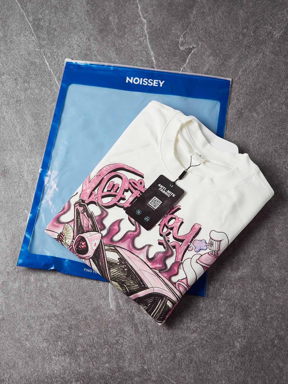 NOISSY Speeding Isn’t For Everyone Long Sleeve-White