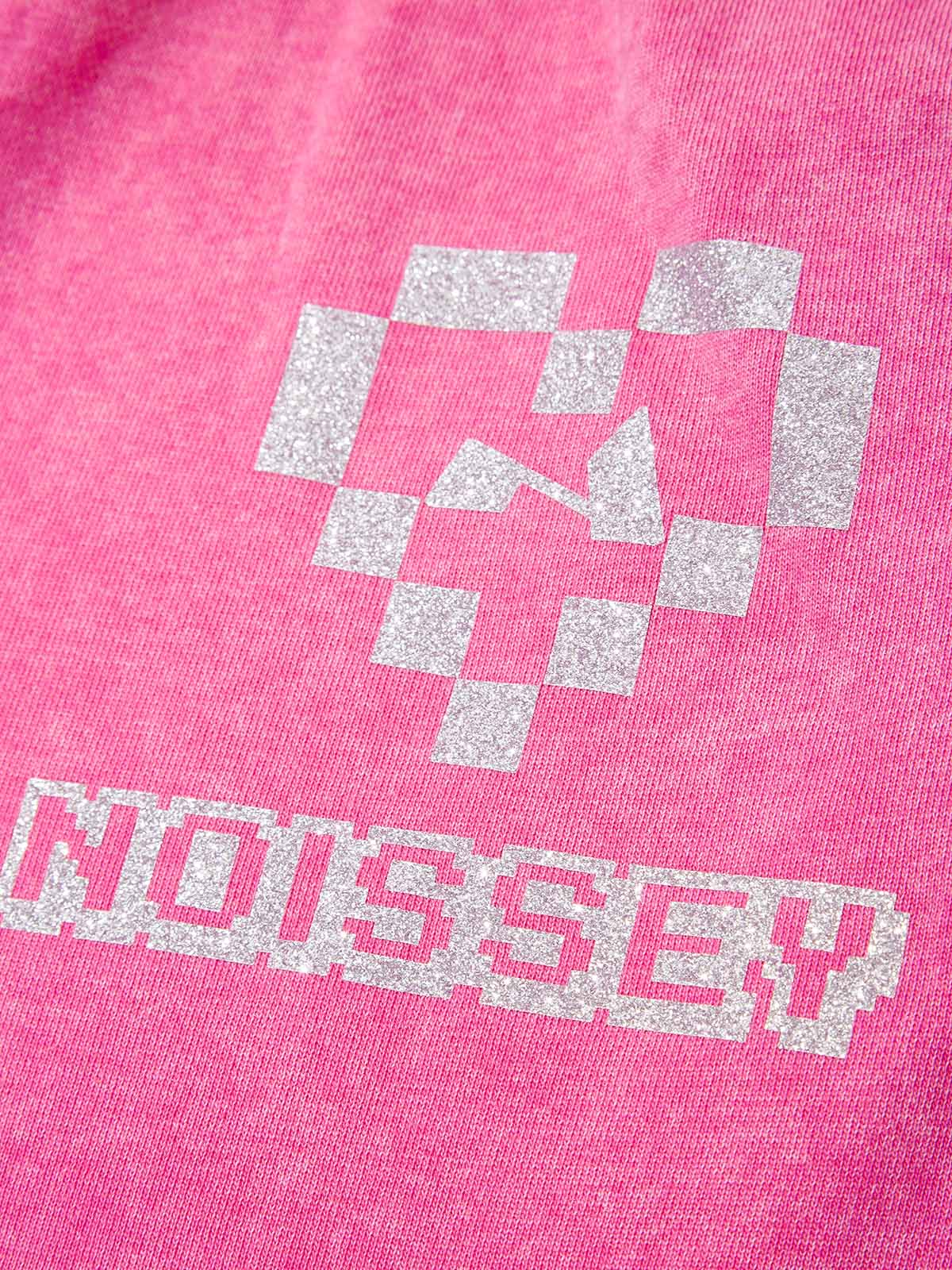 Noissey Heart Glitter Logo Zip-Up Hoodie