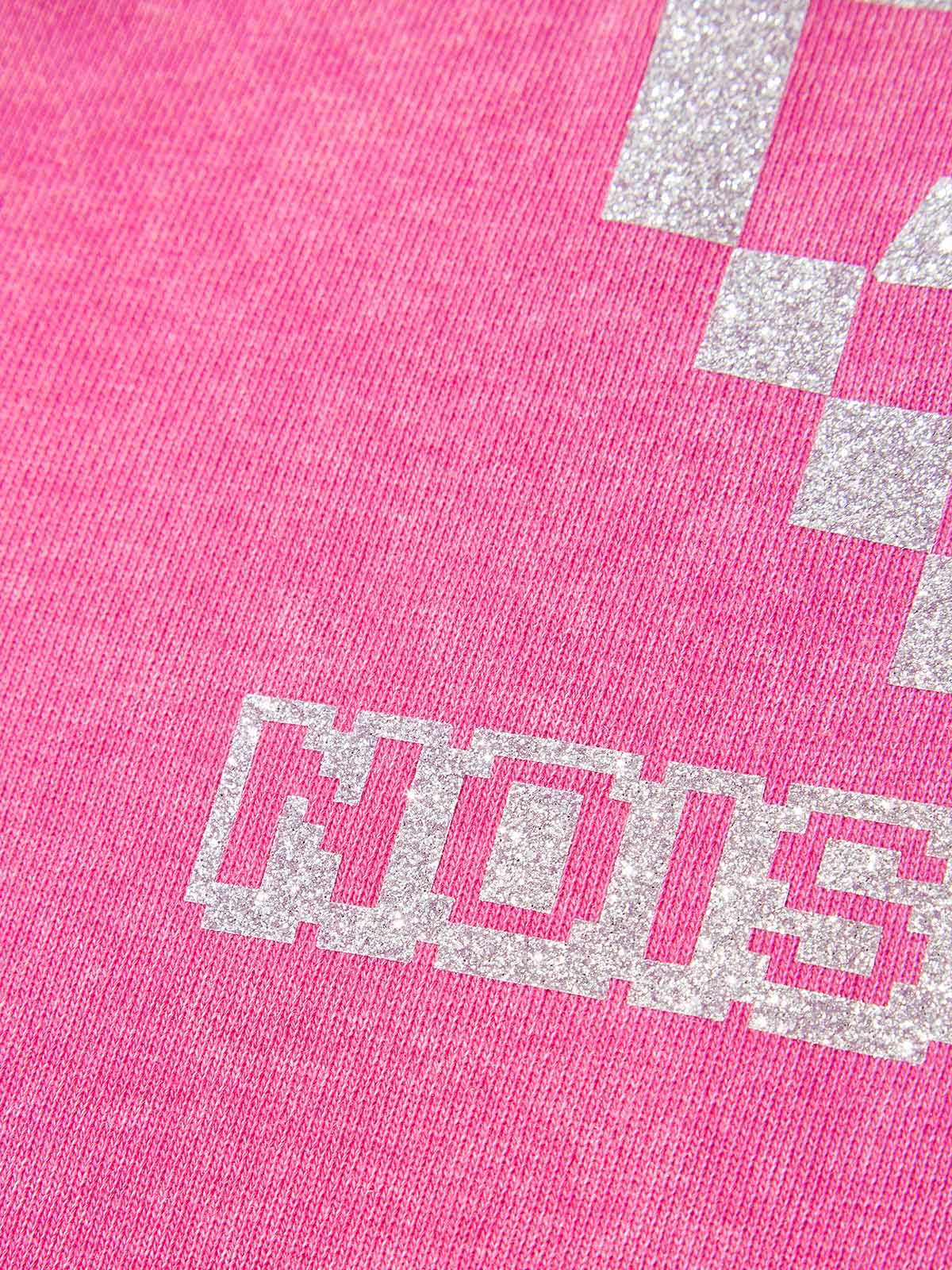 Noissey Heart Glitter Logo Zip-Up Hoodie