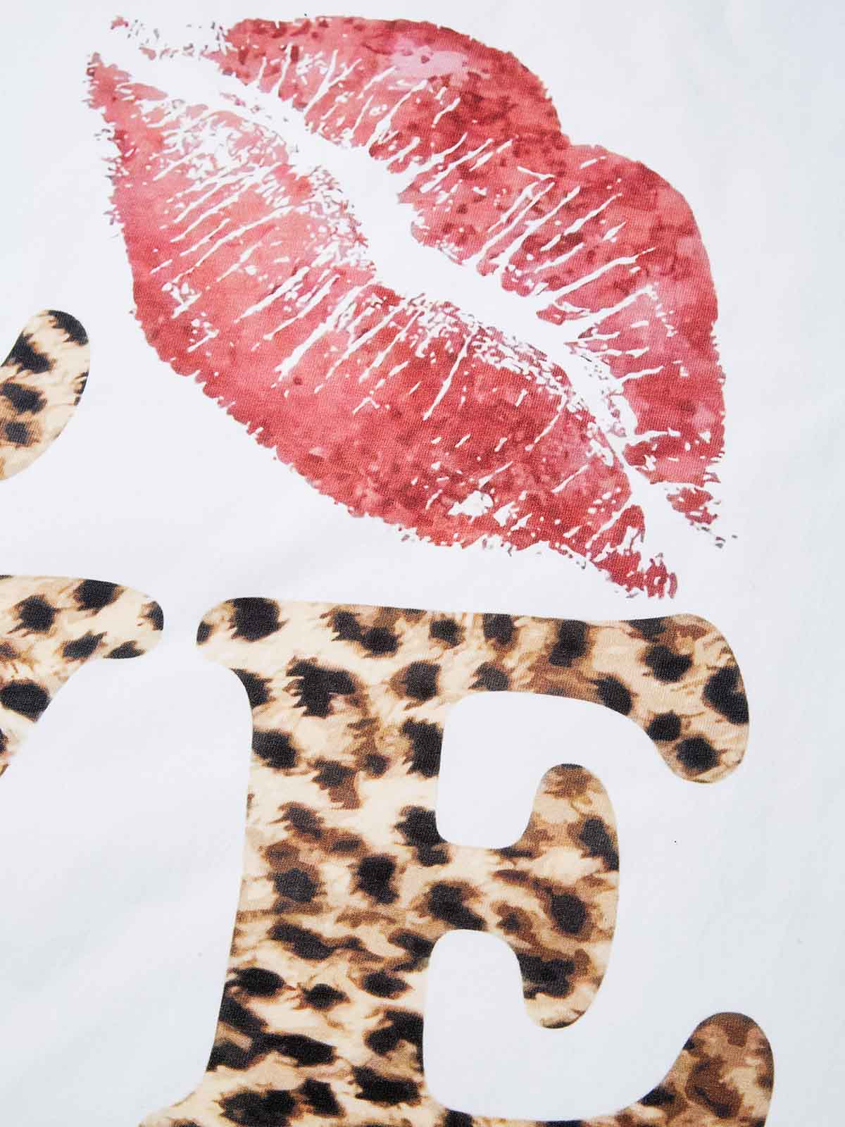 Wild Love Print T-Shirt