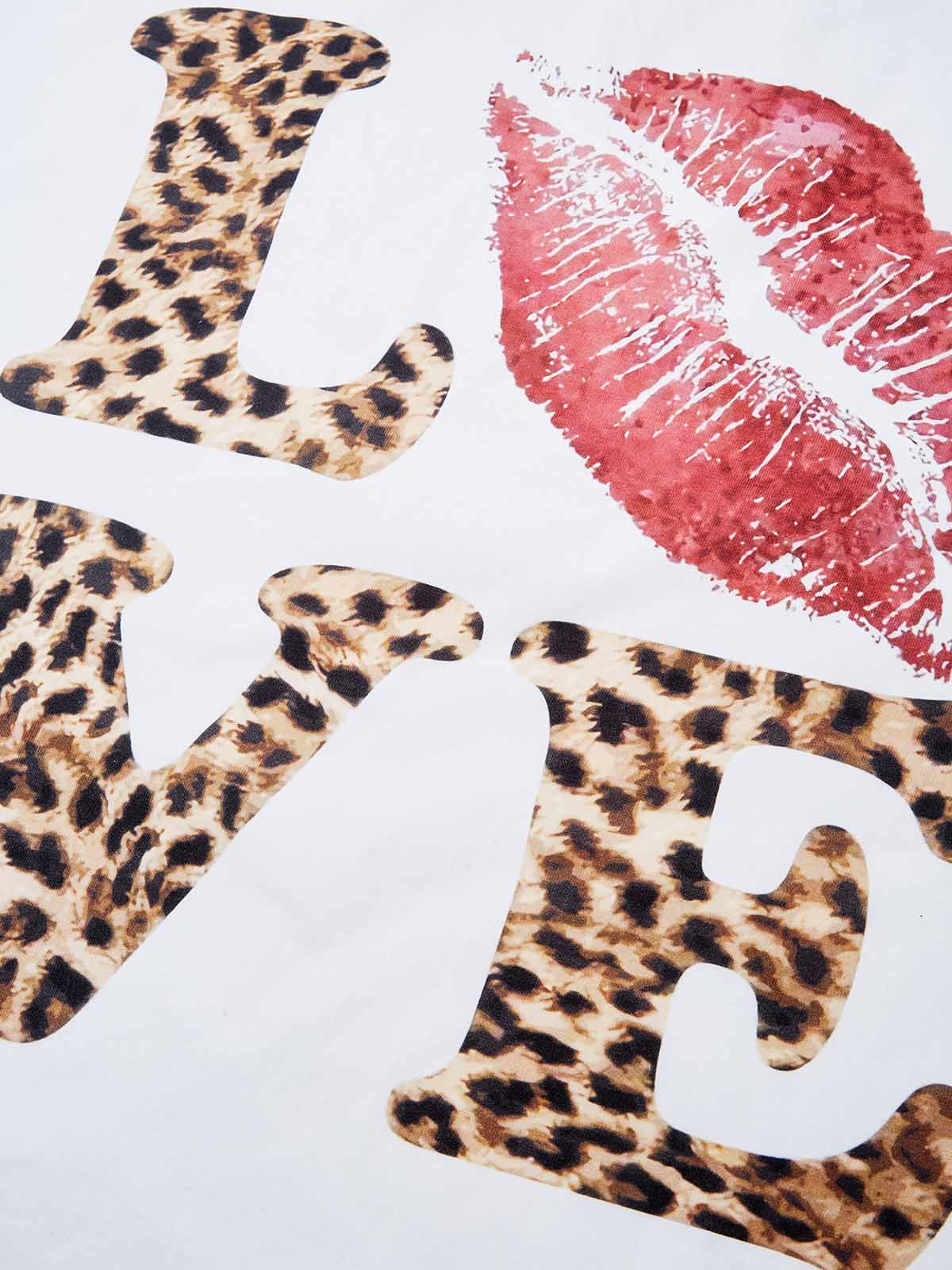 Wild Love Print T-Shirt