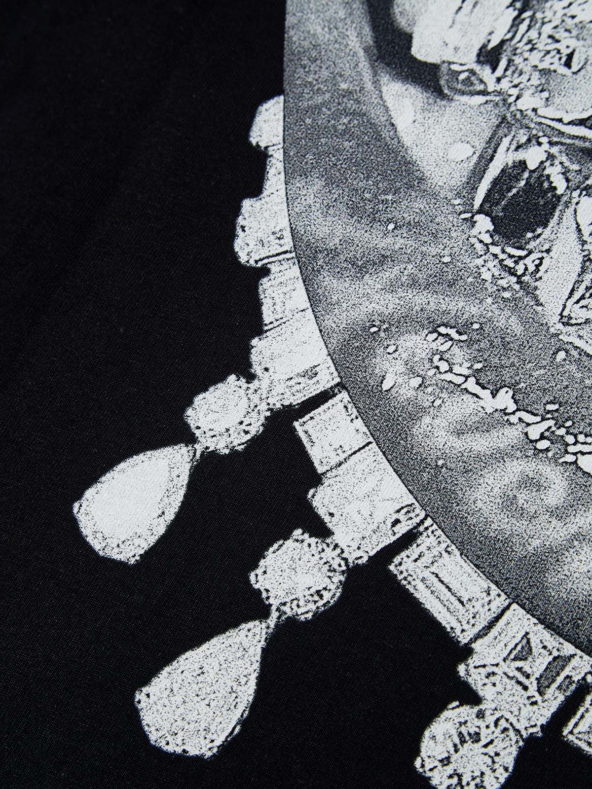 Glinting Grills & Diamonds Necklace T-Shirt