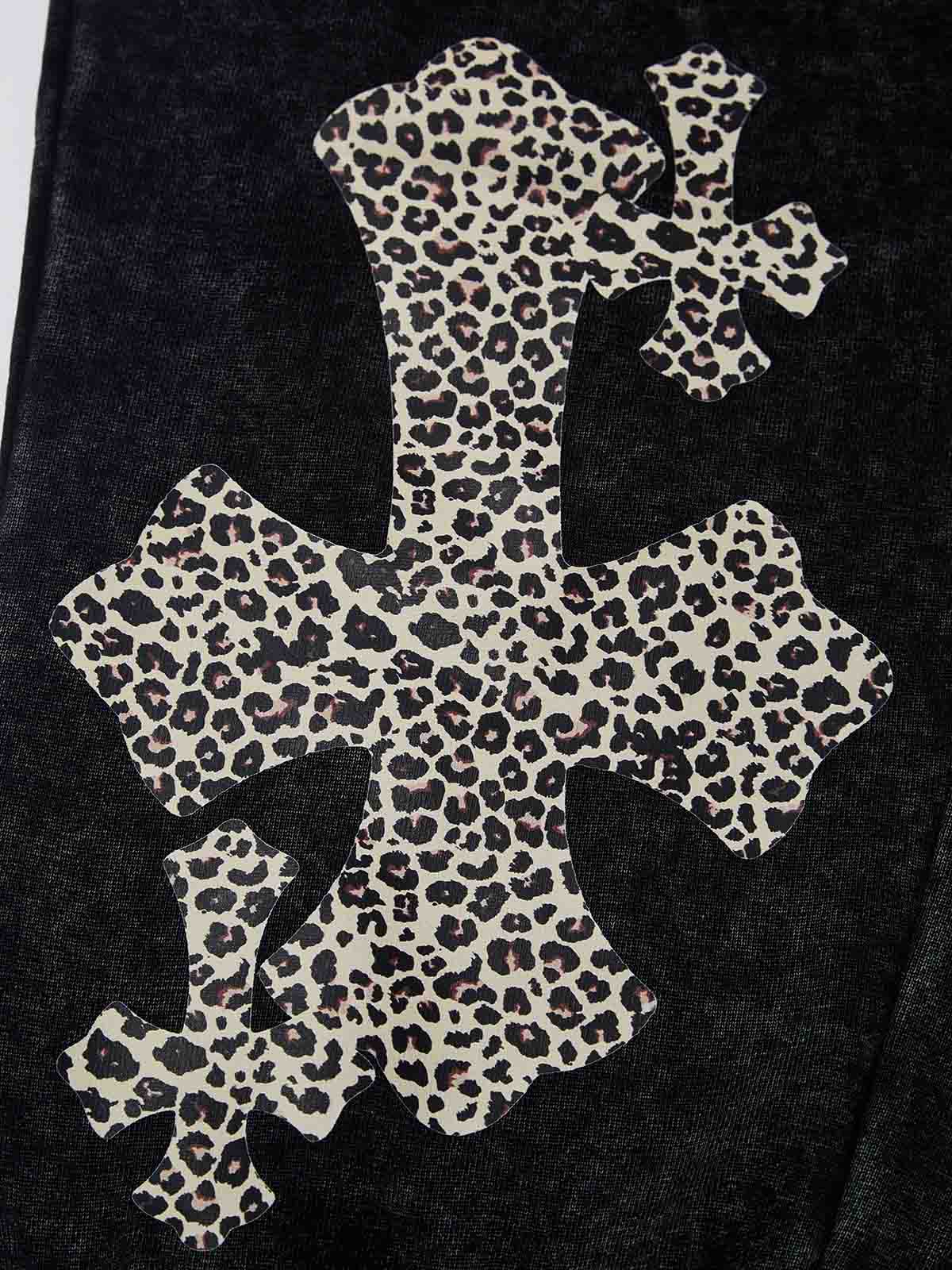 Betty Print with Leopard Cross Pants (370g)