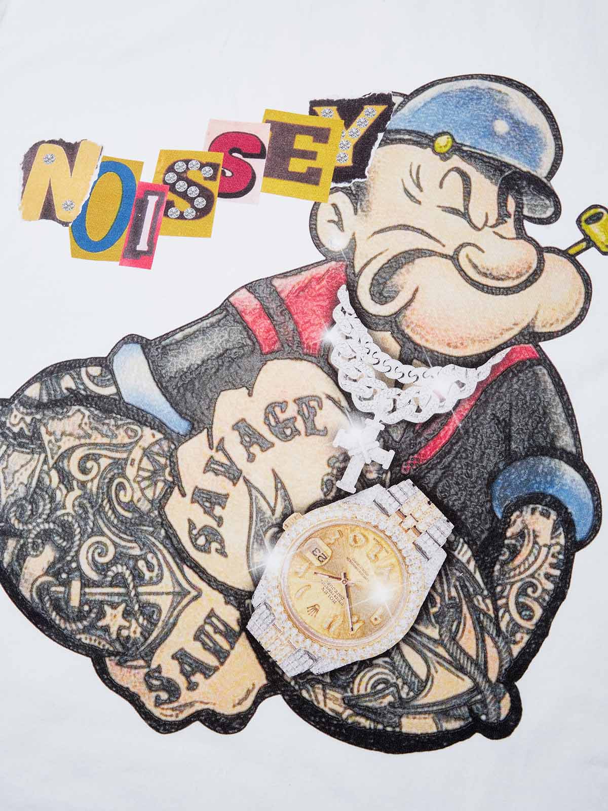 Popeye HipHop Exclusive Print T-shirt