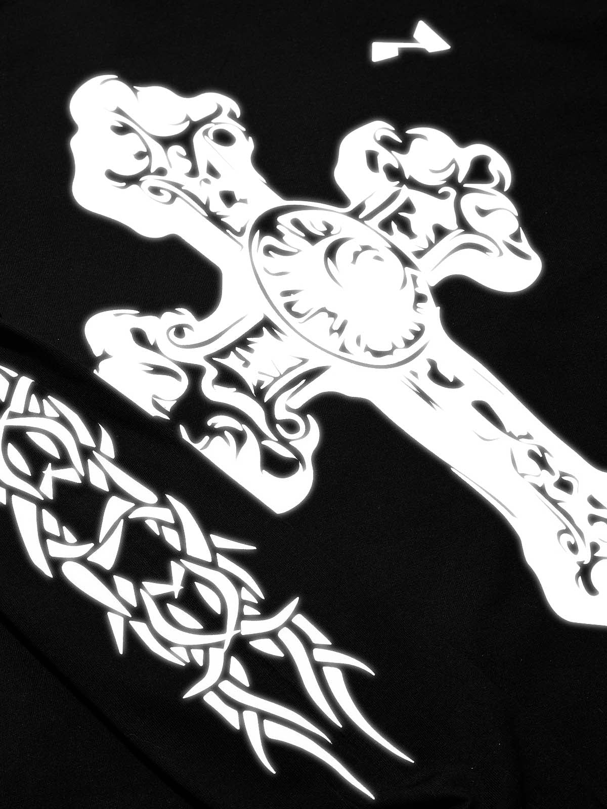 Night Glow Reflective Crucifix Long-Sleeve Set