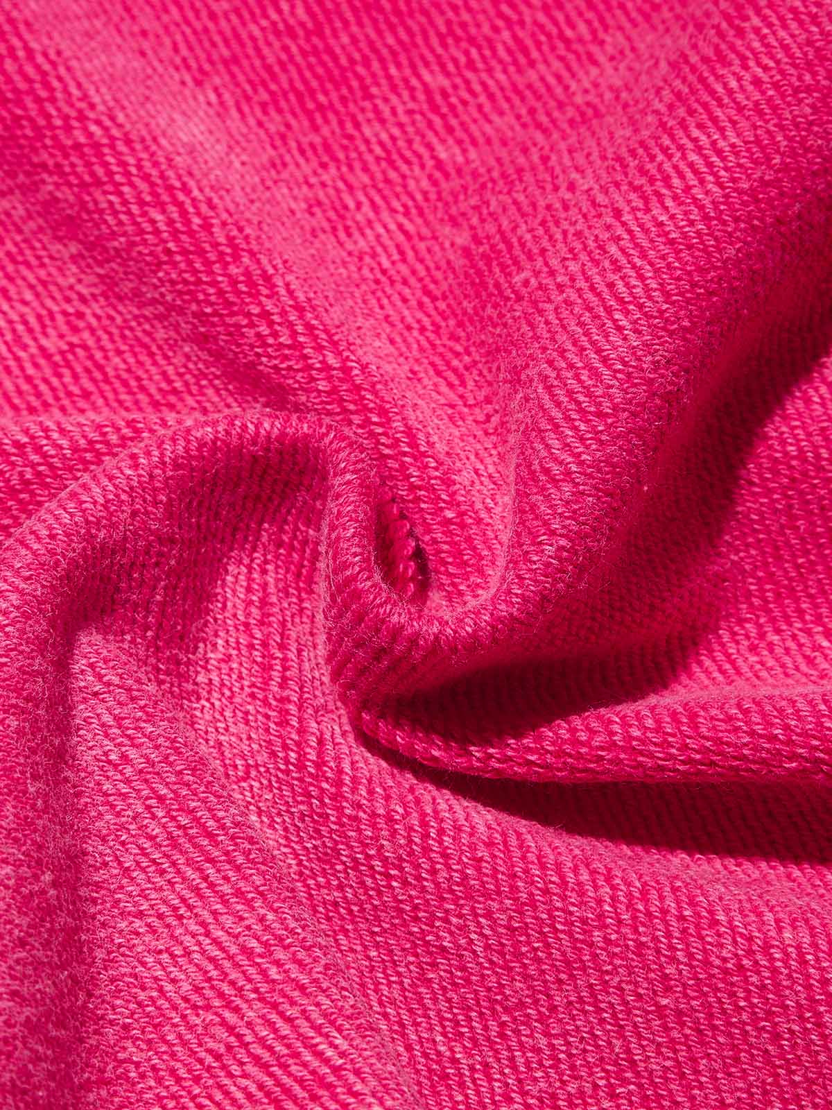 Let Me See Your Attitude Pink Print Hoodie