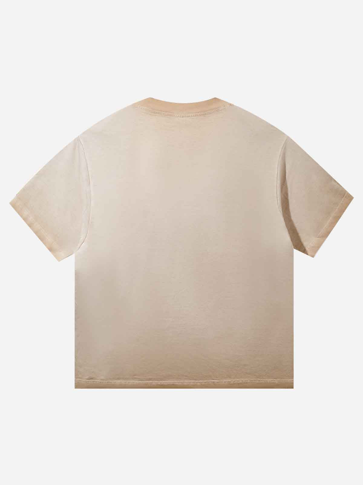 NOISSEY Vintage Route 66 Gas Station Graphic Boxy Tee