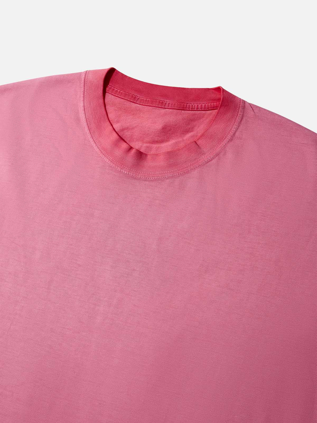 Silver Skull Claw Pink Gradient T-Shirt